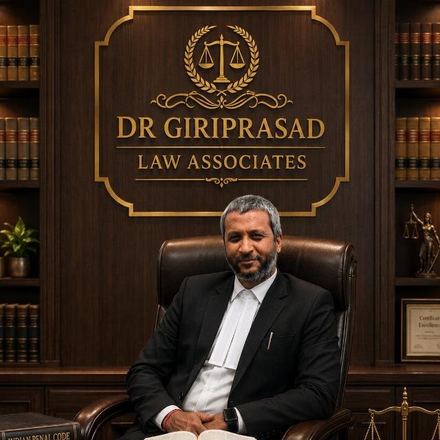 Dr Giri Prasad C in his chambers